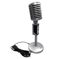 Microfono Retro Pc Noganet Mic-2030 Gris