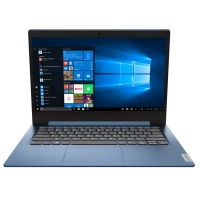 Notebook Lenovo Ideapad 1 14igl05 N5030 4gb Ram 128gb Ssd 14 Pulg Win 10 Ice Blue