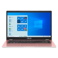 Notebook Asus E410ma N4020 4gb Ram 128gb Ssd 14 Pulg Win 10 Rose Gold