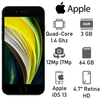 Apple Iphone Se 3gb Ram 64gb Negro
