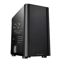 Gabinete Pc Thermaltake V150 Negro Rgb Sin Fuente