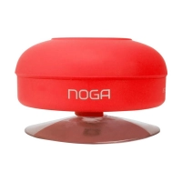 Parlante Portatil Noganet Ng-p78 Rojo Bluetooth Resistente Al Agua