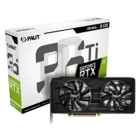 Placa De Video Nvidia Palit Geforce Rtx 3060ti Dual 8gb Gddr6 Lhr