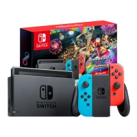 Consola Portatil Nintendo Switch Neon Con Mario Kart 8 Deluxe