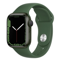 Reloj Smartwatch Apple Watch Series 7 Gps 41mm Aluminum Green Sport Band Clover
