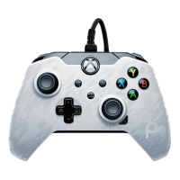 Joystick Xbox One Pc Pdp Con Cable Ghost White