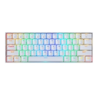Teclado Pc Gamer Mecanico Bluetooth Redragon Draconic K530rgb Tkl Blanco