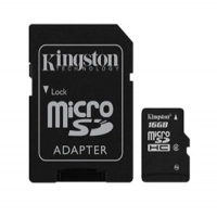 Microsd 16gb C4 Kingston 2 En 1
