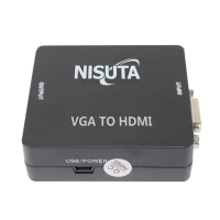 Adaptador Vga-plug 3.5 Audio H A Hdmi H Nisuta Nscovghd3