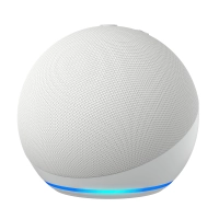 Asistente Virtual Amazon Echo Dot 5 Con Alexa Glacier White