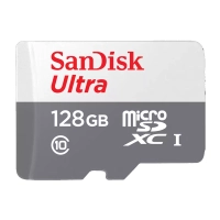 Memoria Microsd Sandisk Ultra 128gb C10 100mbps 2 En 1