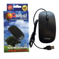 mouse global m260 negro usb