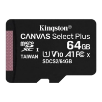 Memoria Microsd Kingston Canvas Plus 64gb C10 100mbps