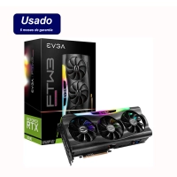 Placa De Video Nvidia Evga Geforce Rtx 3090 Ftw3 Ultra Usada Full Box