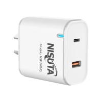 Cargador Celular Nisuta Nsfu20uq Usb 3.0 Usb C Pd Port 20w