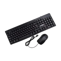 Teclado Y Mouse Kit Lnz Cb100-usb