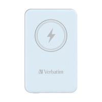 Power Bank 5000mah Verbatim Go Magnetic Wireless Azul