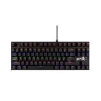 Teclado Pc Gamer Mecanico Raptor Fireclaw M87 Otemu Red