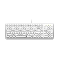 Teclado Pc Genius Slimstar Q200 Usb Blanco