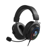 Auricular Gamer Raptor Inferno Pro Rgb 7.1 Usb Negro