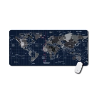 Desk Pad Gamer Cd-tek Maps Azul