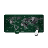Desk Pad Gamer Cd-tek Maps Verde
