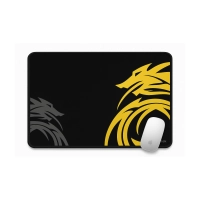 Mouse Pad Gamer Cd-tek Dragon Amarillo 35 X 25