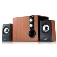 Parlante 2.1 Genius Sp-hf 2.1 1205 Madera 220v
