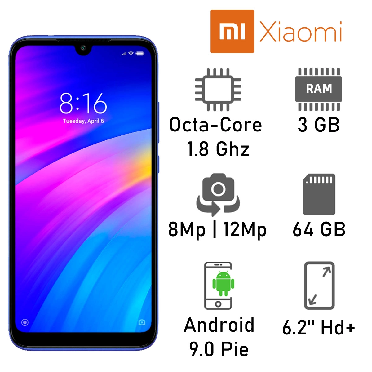 Nuevo Xiaomi Redmi 7, características, precio y ficha técnica