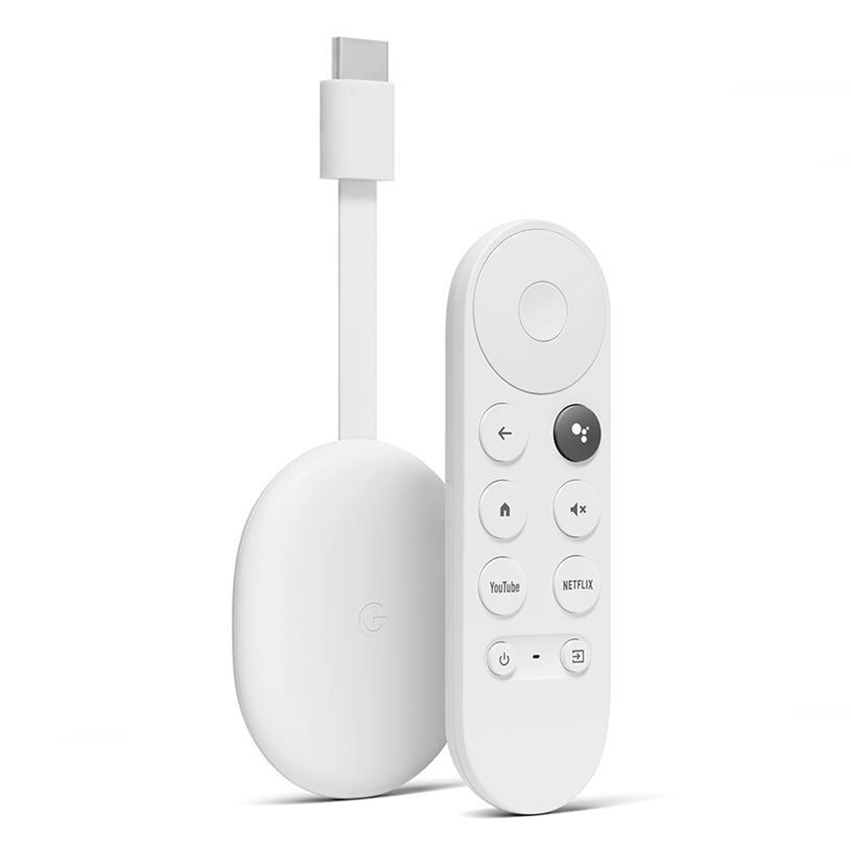 Chromecast 4 Con Google Tv 4k + Control Remoto Por Voz