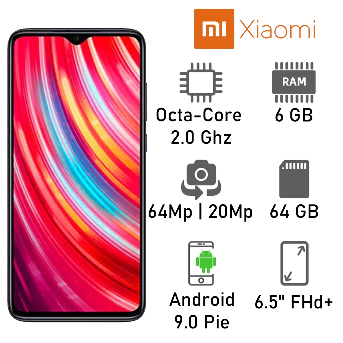 Comprar Xiaomi Redmi Note 8 Pro 64GB+6GB RAM al mejor precio