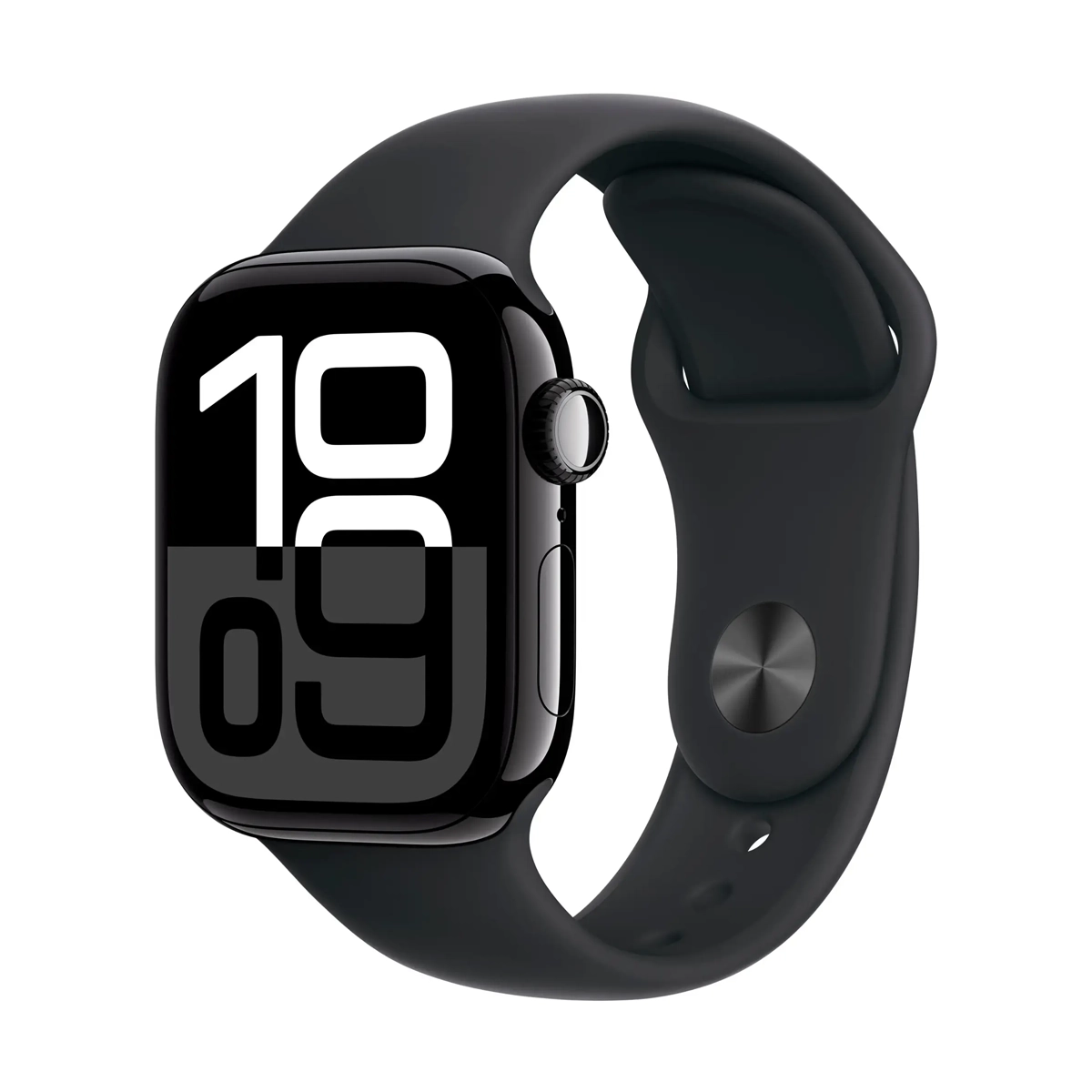 Reloj Smartwatch Apple Watch Series 10 42mm Gps Jet Black Aluminium Sport  Band Black M-l