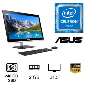 All In One Asus Et2232iuk Intel J1800 2 41ghz 240gb Ssd 2gb 21 5 Pulg Mauri Computacion