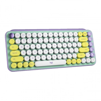 teclado inalambrico mecanico logitech pop keys daydream