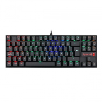 teclado pc gamer mecanico redragon kumara k552 outemu red rgb negro