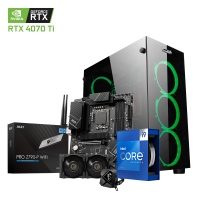 Pc Intel I9 13900k 1tb Ssd 16gb Ram Wifi Rtx 4070ti 16gb K20 1000w