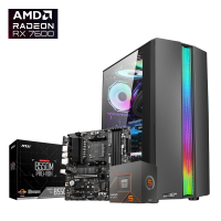 Pc Ryzen 5 5600x 500gb Ssd 8gb Ram S20 600w Rx7600