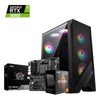 Pc Ryzen 7 5800xt 500gb Ssd 16gb Ram 120a Rtx 3060 12gb 600w
