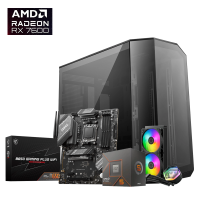 Pc Ryzen 5 9600x 1tb Ssd 16gb Ram 100l 850w Rx7600 Wifi