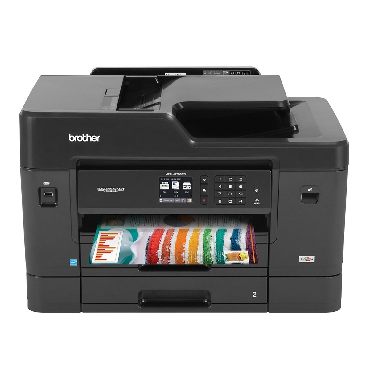 impresora brother mfc-j6730dw multifuncion color a3 - MAURI COMPUTACIÓN