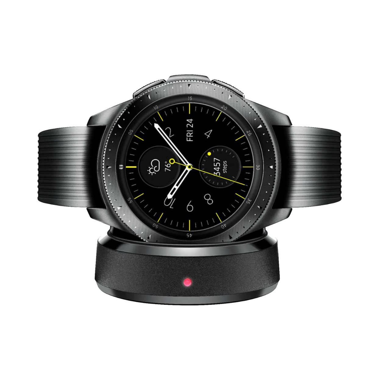 Samsung galaxy smartwatch hot sale midnight black