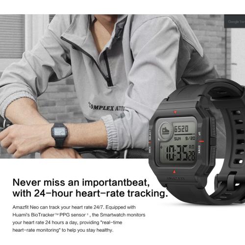 Amazfit Neo Smartwatch Negro | PcComponentes.com
