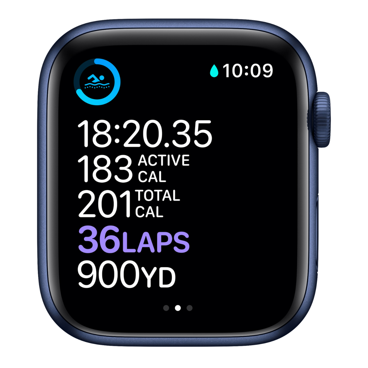 Reloj Smartwatch Apple Watch Series 6 Gps 44mm Aluminium Blue