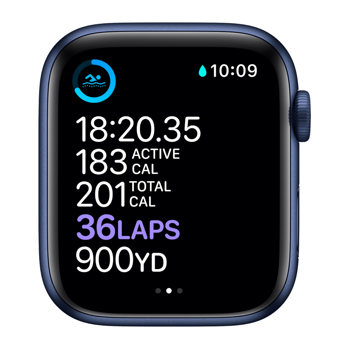 Reloj Smartwatch Apple Watch Series 6 Gps 44mm Aluminium Blue